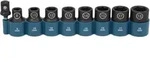 Makita IMPACT BLACK Schlagnuss-Set 9-tlg. - 1/2 Zoll - Impact Black - E-16645