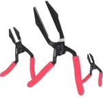 KS Tools Stufenloser Schlauch-Abklemm-Zangen-Satz, abgewinkelt, 3-tlg - 115.5010