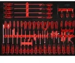 KS Tools Schraubendreher-Satz in Schaumstoffeinlage, 46-tlg - 821.0046