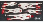 VIGOR Grip-Zangen Satz, V5004, Anzahl Werkzeuge: 5