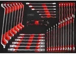 KS Tools Schraubenschl&uuml;ssel-Satz in Schaumstoffeinlage, 41-tlg - 811.1041