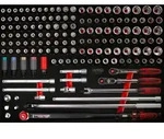 KS Tools 1-2'' Steckschl&uuml;ssel-Satz in Schaumstoffeinlage, 149-tlg - 821.0149