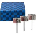 PFERD TOOLS F&auml;cherschleifer-Set 3-tlg. Korund 30x15mm Schaft 6 mm A60, 80,120 f&uuml;r