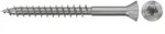 Fischer Fassadenschraube FFSII 4,5x45 SK TX A2 300 Senkkopf, Teilgewinde -...