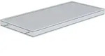 Munk Plattform Aluminium geriffelt - 632102