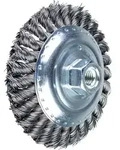 PFERD TOOLS Kegelb&uuml;rste gezopft KBG M14 Stahl-Draht Winkelschleifer - 43317001