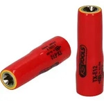 KS Tools 3/8" Torx-E-Stecknuss mit Schutzisolierung, lang - 117.2371