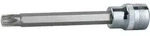 KS Tools 1/2" CHROMEplus Bit-Stecknuss Torx, lang - 918.5308