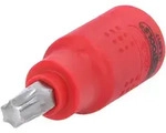 KS Tools 3/8" Isolierte Bit-Stecknuss Torx, 60mm - 118.3817