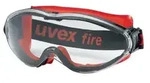 uvex Vollsichtbrille ultrasonic schwarz, blau schwarz/rot/transparent - 9302601...