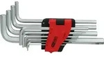 KS Tools Innensechskant-Winkelstiftschl&uuml;ssel-Satz, lang, 10-tlg - 151.5040