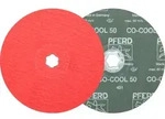 PFERD TOOLS COMBICLICK Keramikkorn Fiberscheibe f&uuml;r Edelstahl - 64193305