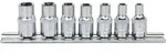 KS Tools 1/4" CHROMEplus Torx-E Stecknuss-Satz, 7-tlg - 918.4355
