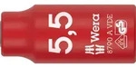 Wera 8790 A VDE Zyklop-Steckschl&uuml;sseleinsatz, isoliert, mit 1/4 zoll-Antrieb,...
