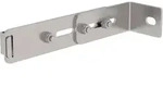 Munk Wandhalter m. Klemmb&uuml;gel, verstellbar 215-275mm, Edelstahl - 068262