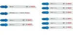 Bosch Stichs&auml;geblatt Set Metal Advanced, 10-tlg. - 2607012070