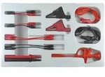 KS Tools 12-24V Diagnose Pr&uuml;f- und Mess-Kabel-Satz, 13-tlg - 150.1675