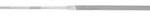 PFERD TOOLS Pr&auml;zisions-Nadelfeile Flachstumpf 180mm Schweizer Hieb 0, grob -