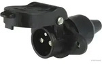 HERTH&BUSS Steckdose, 3-polig, 6 - 24 V - 51305185