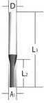 Makita Fr&auml;ser Nut Einschneider 6mm - D-47416