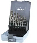 RUKO Maschinengewindebohrer-Satz Form B HSS-Co 5 + ULTIMATECUT Spiralbohrer DIN...