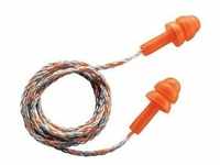 uvex whisper orange Gehörschutzstöpsel mit Kordel SNR 23 dB 50 Paar paarweise in