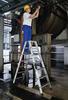 Munk Stufen-Stehleiter beidseitig begehbar mit clip-step R13 2x14 Stufen -...