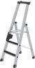 Munk Stufen-Stehleiter einseitig begehbar mit clip-step R13 3 Stufen - 041623