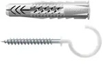 Fischer Universald&uuml;bel UX 8x50 RH N mit Rand und Rundhaken - 094412