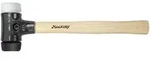 Wiha Schonhammer Safety mittelweich/sehr hart mit Hickory-Holzstiel, Rund-Schlagkopf