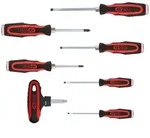 KS Tools ERGOTORQUEmax Schlagkappen-Schraubendreher-Satz, 7-tlg - 151.1100