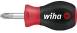 Wiha Schraubendreher SoftFinish Phillips mit kurzer Rundklinge, Stubby - 26968