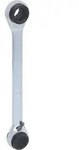 KS Tools 4 in 1 GEARplus umschaltbar Doppel-Ratschenringschl&uuml;ssel - 503.4657
