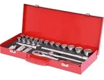 KS Tools 1/2" Steckschl&uuml;ssel-Satz, 24-tlg 6-kant - 917.4024