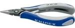 KNIPEX Pr&auml;zisions-Elektronikzange, flachrund - 3422130