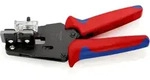 KNIPEX Pr&auml;zisions-Abisolierzange mit Formmessern 195 mm br&uuml;niert mit