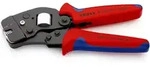 KNIPEX Selbsteinstellende Crimpzange f&uuml;r Aderendh&uuml;lsen Vierkant-Crimp br&uuml;niert -