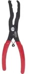 KS Tools Trim-Clip-Zange, Zangenende 35&deg;, 190mm - 115.1087