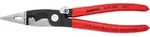 KNIPEX Elektro-Installationszange 200 mm schwarz atramentiert mit Kunststoff
