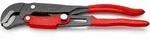 KNIPEX Rohrzange S-Maul mit Schnelleinstellung 330 mm grau pulverbeschichtet -