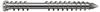 SPAX Terrasse A2 Zylinderkopf T-Star Plus T25 Fixiergewinde Cut, 100 Stück 80 -