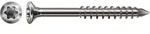 SPAX-S A2 Linsensenkkopf kleiner Kopf T-Star Plus T15 Teilgewinde Cut, 100...