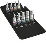 Wera 8740 C HF 1 Zyklop Bitnuss-Satz Innensechskant, mit Haltefunktion, 9-teilig -