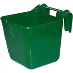 Kerbl Futtertrog HangOn zum Einh&auml;ngen ca. 13l gr&uuml;n - 323480 - gr&uuml;n