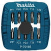 Makita Bit-Set, 10-teilig - PH, PZ, T - P-70166