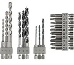 Bosch Bohr und Bit-Set, Uneo Mixed, 19-teilig - 2609256989