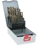 Bosch Metallbohrer-Set HSS-Co (Cobalt-Legierung), ProBox, 25-teilig, DIN 338, 1-13 mm