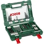 Bosch V-Line Bohrer- und Bit-Set, 68-teilig, Klappmesser, Magnetstab, Winkelschrauber