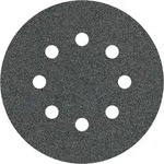 Bosch PRO Schleifblatt F355, 125 mm, 8 L&ouml;cher, Klett, 5er-Pack - 2608605115