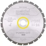 Metabo S&auml;geblatt power cut wood professional Z24 WZ 3&deg; neg - 628013000